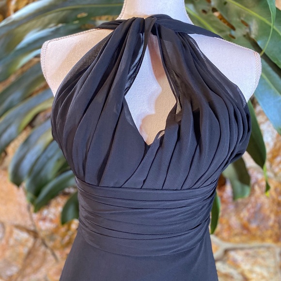 Beautiful Black Long Gown - Picture 4 of 4